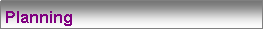 Text Box: Planning